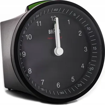 Budík BUDÍK BRAUN BC07B-DCF S ALARMEM, OPAKOVANÝM BUZENÍM A PODSVÍCENÍM