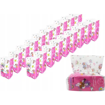 Papírové ručníky celulóza Kartika v balení 3000 ks, vícebarevné