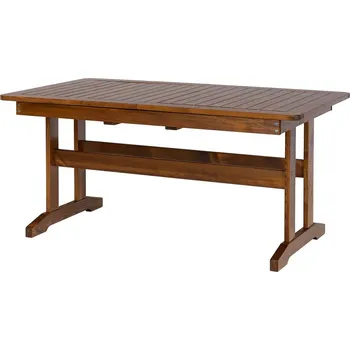 Zahrada Zahradní stůl MEGAN LUX povrchová úprava Lazura Teak