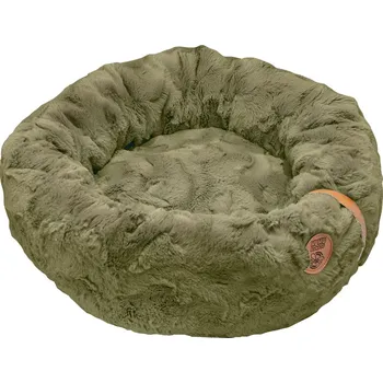 Pelíšek pro psa Huhubamboo ŇUŇU kulatý pelech zelený 70 cm