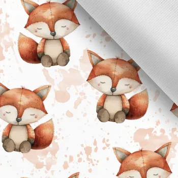 Letní pružný softshell šitá liška