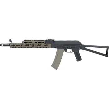 Airsoftová zbraň Airsoftová zbraň AK-74S SA-PJ12 PRIME™ Aster ETU BLDC™ - zelená, Specna Arms x KPYK
