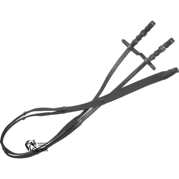 Otěže Kentaur -PLÁTĚNÉ- - Hnědá - Full