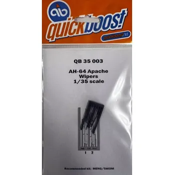 Plastikový model Quickboost 1/35 AH-64 Apache wipers (MENG/TAKOM)
