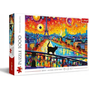 Trefl Puzzle 1000 dílků Kočky v Paříži