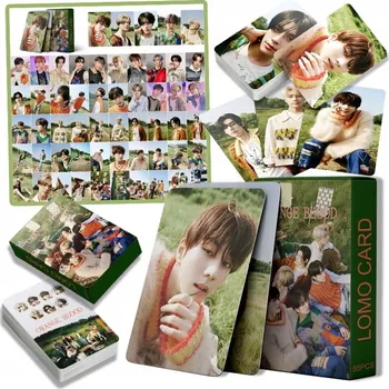 Obraz 55SZT NOWY IDOL ALBUM PLAKATÓW ZDJĘĆ KART LOMO ENHYPEN ORANGE BLOOD ZIELONY