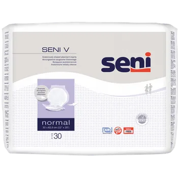 Plena pro dospělé SENI V Normal—Separační pleny pro inkontinenci stolice S a M 30 ks