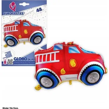 Balónek Ouda Party - Fóliový balónek ve tvaru hasičského auta