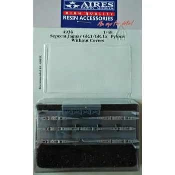 Plastikový model Aires 1/48 Sepecat Jaguar GR.1/GR.1a pylons w/o covers