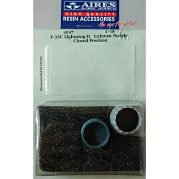 Plastikový model Aires 1/48 F-35C Lightning II exh.nozzle - closed (TAM)