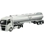 WELLY MAN TGX XXL S CISTERNOU BÍLÝ 1:32 NÁKLADNÍ AUTO TIR NOVÝ MODEL 32652