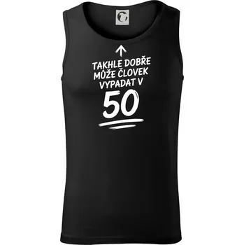 Pánské termoprádlo Takhle dobře může vypadat člověk v 50 - Tílko pánské Core - 2XL ( Černá )