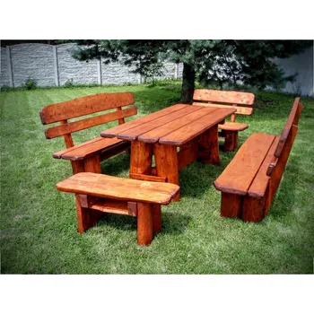 Zahradní sestava Zahradní set Carolos VIII moření m1 Teak