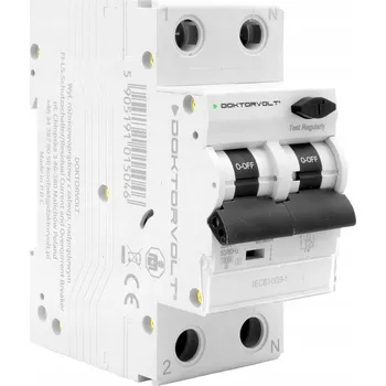 Proudový chránič Proudový chránič RCBO s jističem B16 30mA Doktorvolt