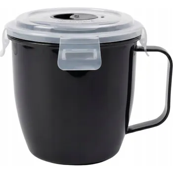 Nádoba/hrnek do mikrovlnky na polévku 620 ml s víkem a ventilem