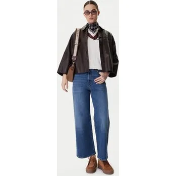 Dámské džíny Weekend Max Mara Jeansy Pulvino 2615181061 Tmavomodrá Wide Leg 36