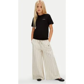 Calvin Klein Jeans T-Shirt IU0IU00683 Černá Regular Fit 12Y