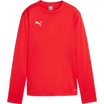 Dámská mikina Dámská sportovní mikina Puma TEAMGOAL TRAINING SWEAT W M Červená, Bílá