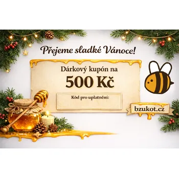 Kosmetická sada Bzukot Dárkový poukaz Varianta: 500 Kč