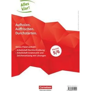 Učebnice Alles klar! Deutsch. Sekundarstufe I 5./6. Schuljahr. Rechtschreibung + Grammatik und Zeichensetzung im Paket