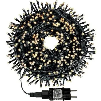 Vánoční dekorace HoldOneLight LED cluster světelné řetězy - vánoční stromeček napájený ze sítě pro vnitřní a