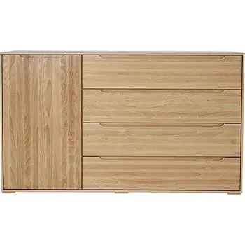 Ložnice Komoda KD423 moření výběr povrchové úpravy Bezbarvý přírodní lak