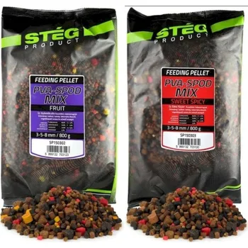 Pelety Stég PVA Spod MIX 800gr Sweet Spicy