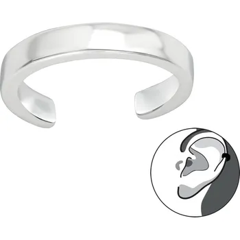 Náušnice Stříbrná záušnice hladká Ag 925/1000