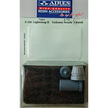 Plastikový model Aires 1/72 F-35C Lightning II exh.nozzle - closed (TAM)