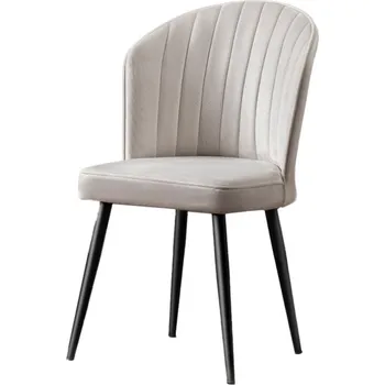 Jídelní židle Sada 2 ks jídelních židlí Rubi černá/krémová