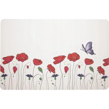 prostírání Obdélníková podložka plast prostírání 28 x 43 cm