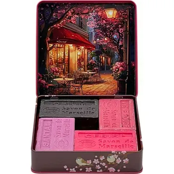 Obraz Sada Marseillských mýdel – Opium, Višňový květ, Vinná réva a Santalové dřevo