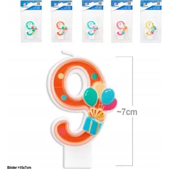 Svíčka Ouda Party - Digitální svíčka 9