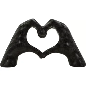 Dekorace Hands Lover 25 cm černá