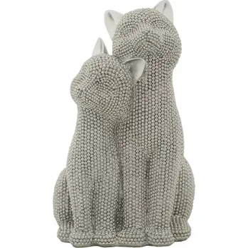 Dekorativní soška Sparky 21 cm stříbrná