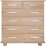 Komoda B 8 povrchová úprava buk (d) moření třešeň