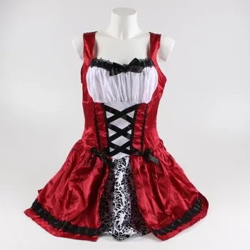 Volný čas Dámský kostým Leg Avenue Ghotic Red vel.S