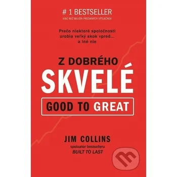 Kniha Z dobrého skvelé (Good to Great) - Jim Collins Eastone Books