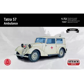 Plastikový model Attack Hobby Kits 1/72 Tatra 57 Ambulance (HOBBY)