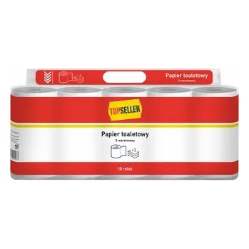 Toaletní papír Suchý toaletní papír bez vůně TOPSELLER 10 ks