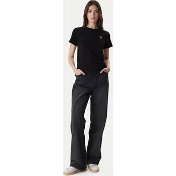 Pánská móda Guess Jeans T-Shirt W4YI10 J1314 Černá Regular Fit XL