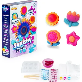 kreativní sada DUMEL ART SQUISHY KREATIVNÍ SADA KVĚTINY UDĚLEJ SI SÁM
