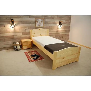 Ložnicová sestava Postel Frezja povrchová úprava - kk Bezbarvý lak rozměr 80x200