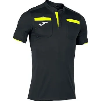 Joma Referee Short Sleeve dres pro rozhodčí černá velikost oblečení: XXXL