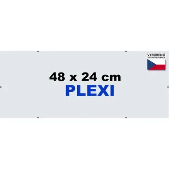 Příslušenství k puzzle BFHM Rám Euroclip 48x24cm (plexisklo)