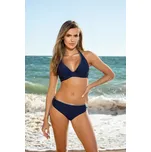 Dámské dvoudílné plavky Elena 50/G 011 Tmavě modrá s béžovou - Etna tm.modrá-béžová 44