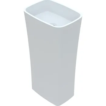 Umyvadlo Vayer Volans High White 45 volně stojící umyvadlo, litý mramor, VAY-VOEW