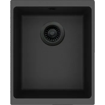 Kuchyňský dřez Dřez pod desku Aquastone LUNO 45 U černá edice