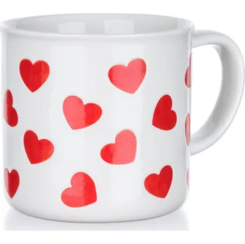 Banquet 60322840 350 ml bílý/srdíčka