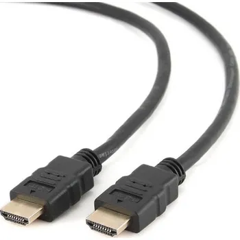 Gembird kábel HDMI High speed (M - M), pozlátené konektory, 10 m, čierny, bulk balenie CC-HDMI4-10M